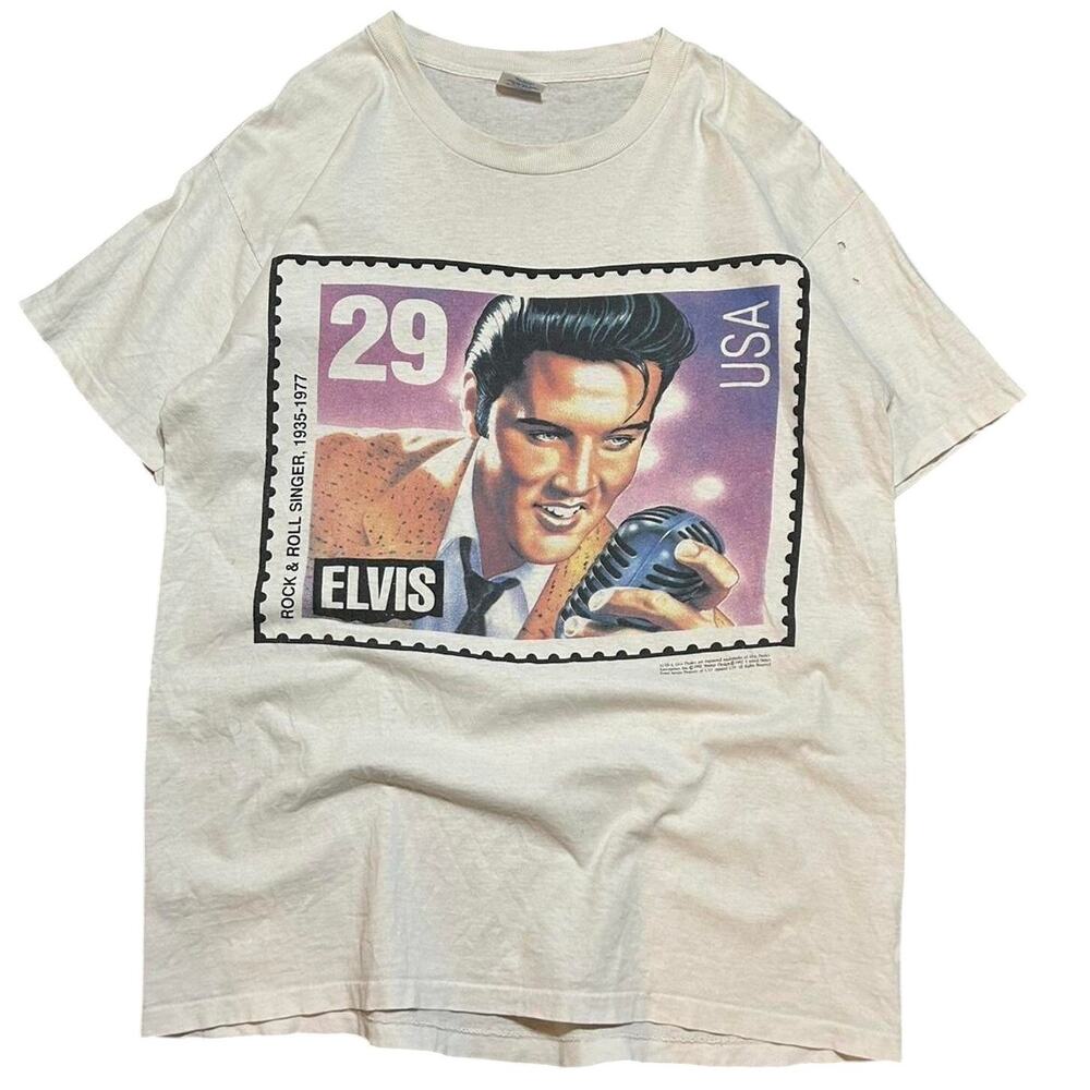 Elvis Presley 1992 T Shirt Mens Large USA Single Stitch Vintage Graphic
